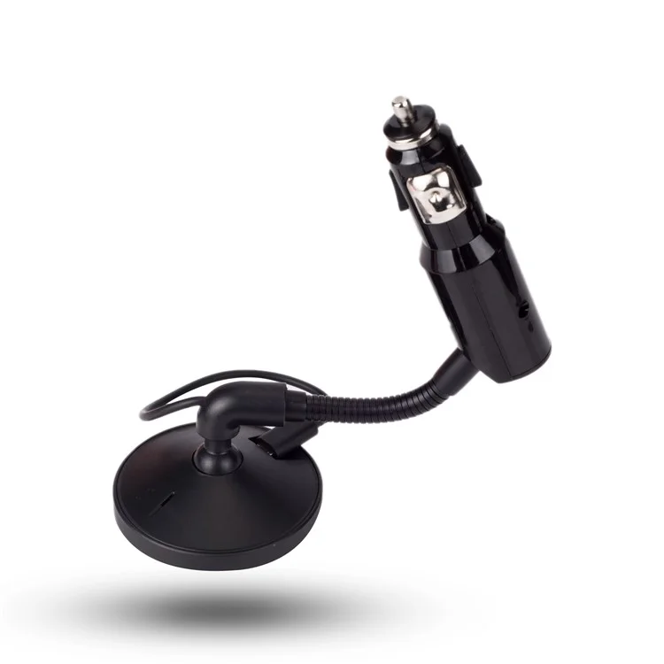 WH-10A 360 Degree Rotating Magnet Qi Wireless Charger 2A USB Car Charger for iPhone Samsung etc.