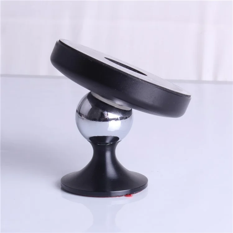 C5 Mini Aluminum Alloy Fast Qi Wireless Charging Pad + Goblet Shape Desktop Stand + Car Air Vent Mount - Black