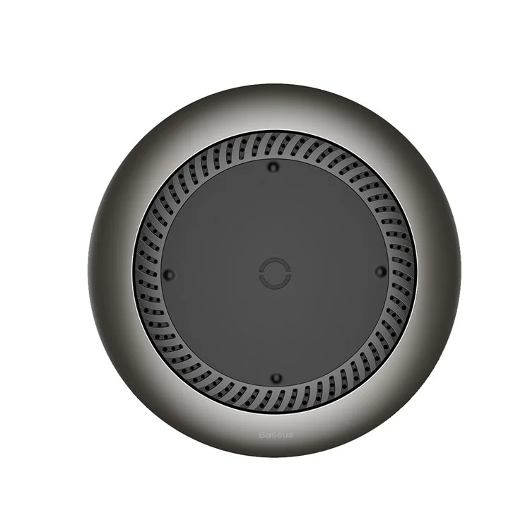 BASEUS Whirlwind Desktop Wireless Charger with Built-in Fan for iPhone Samsung etc - Black