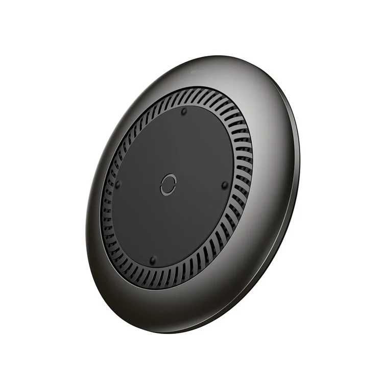 BASEUS Whirlwind Desktop Wireless Charger with Built-in Fan for iPhone Samsung etc - Black