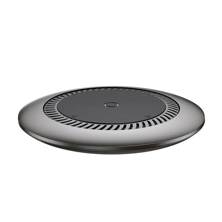 BASEUS Whirlwind Desktop Wireless Charger with Built-in Fan for iPhone Samsung etc - Black