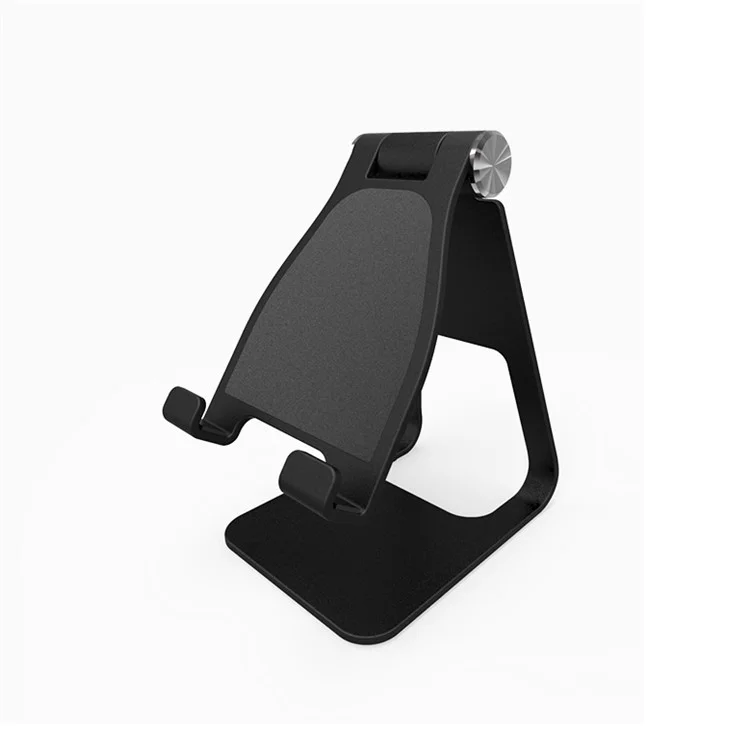YOGEE YB006 5W/7.5W/10W Adjustable Aluminum Alloy Stand Qi Wireless Fast Charger for iPhone Samsung etc. - Black