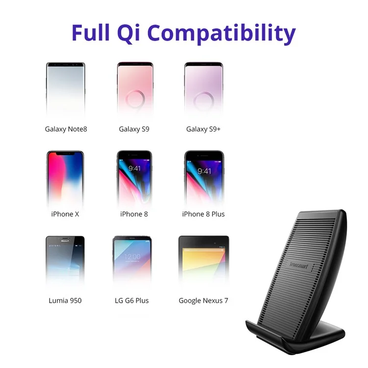 TRONSMART WC05 Wireless Charger Pad for iPhone Samsung etc.