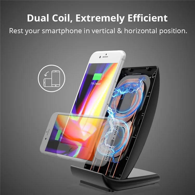TRONSMART WC05 Wireless Charger Pad for iPhone Samsung etc.