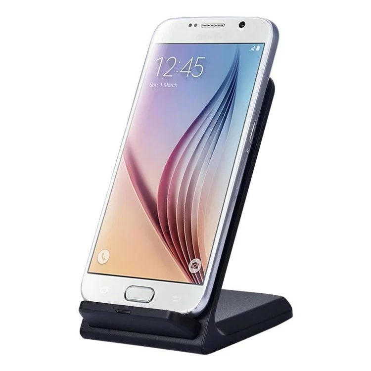 3-Coil Qi Wireless Charger Station Stand Dock for iPhone 8/8 Plus/Samsung iPhone LG