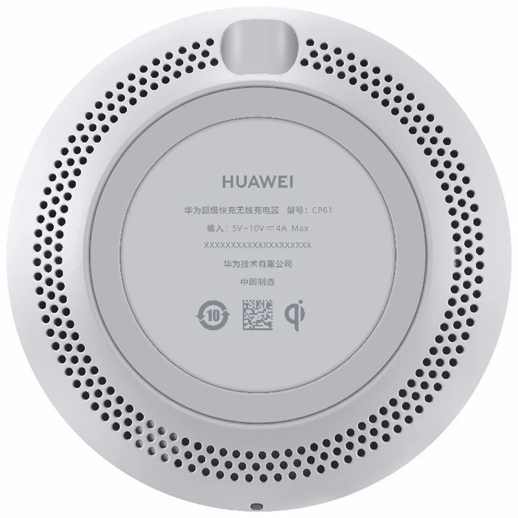 HUAWEI CP61 Cargador inalámbrico de carga rápida 27W Máx. 