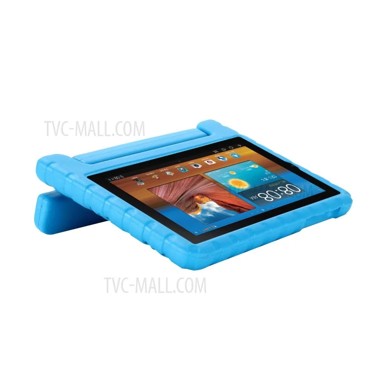 EVA Foam Shockproof Tablet Case with Handle Kickstand for Alcatel Joy Tab 2 8-Inch - Blue