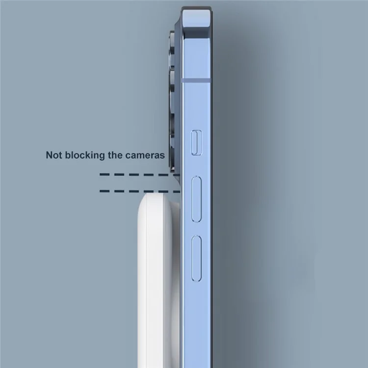 ZHX-PB10 15w Magnético Portátil Carregador Portátil Carregador De Telefone 5000mAh 3A Banco De Potência De Carregamento Rápido Para O IPhone 12/13 Series - Azul