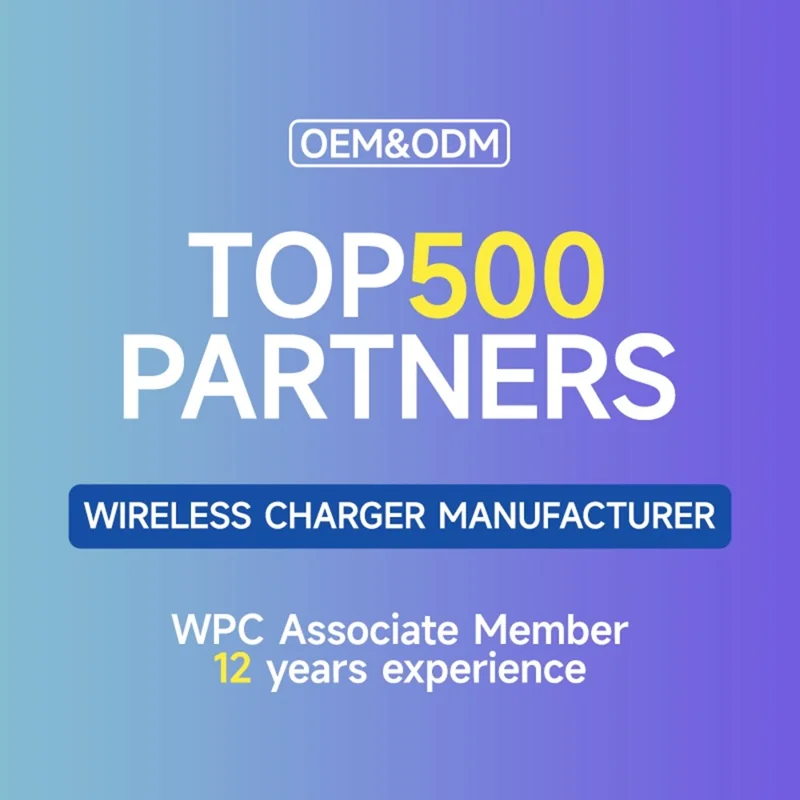 F21 Foldable 3-in-1 Multi-Function 15W Magnetic Wireless Charger with Flashy Atmosphere Light Wireless Charging Station - White