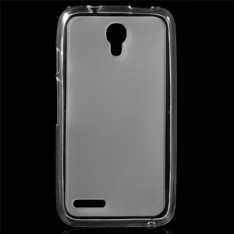 Double-sided Matte TPU Case for Alcatel OneTouch Pixi 4 (3.5) - Transparent