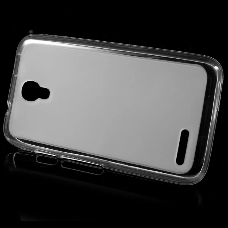 Double-sided Matte TPU Case for Alcatel OneTouch Pixi 4 (3.5) - Transparent