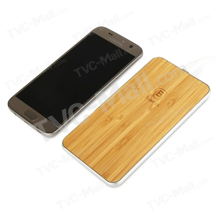BASEUS Flare Series QI Wireless Charging Pad for Samsung Note5/S6 Edge Etc - Square