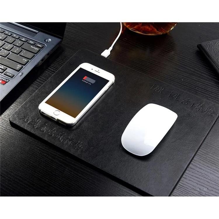 XINCUCO 2-in-1 Wireless Charging Mouse Pad (Not Support FOD Function)