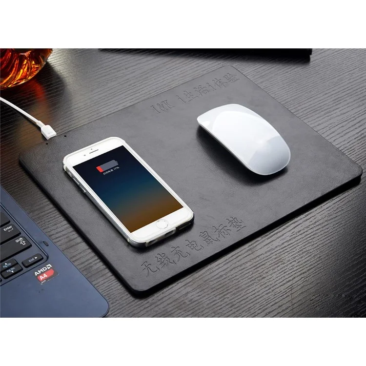 XINCUCO 2-in-1 Wireless Charging Mouse Pad (Not Support FOD Function)