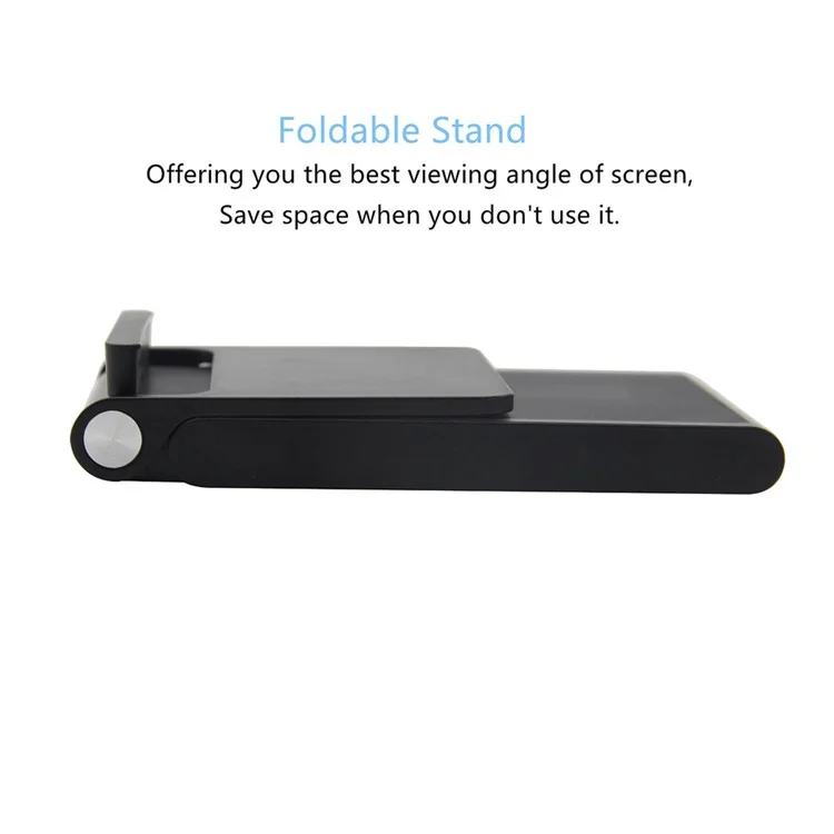 3 Coils Foldable Qi Wireless Charger Dock for iPhone 8/8 Plus/Samsung Galaxy Note7/ S7/S7 Edge Etc - Black