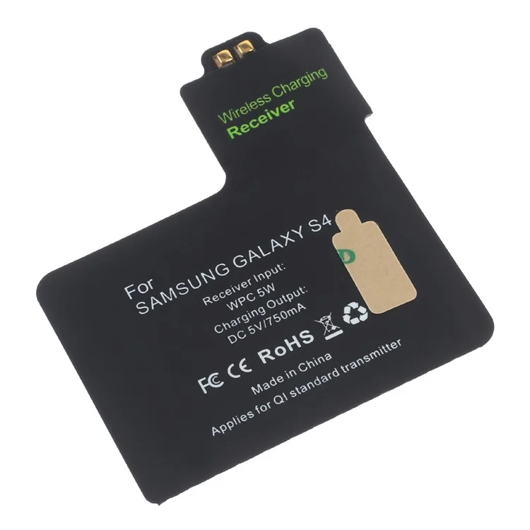 For Samsung Galaxy S4 IV I9500 Qi Standard Wireless Charging Receiver TI Chip CE FCC RoHS