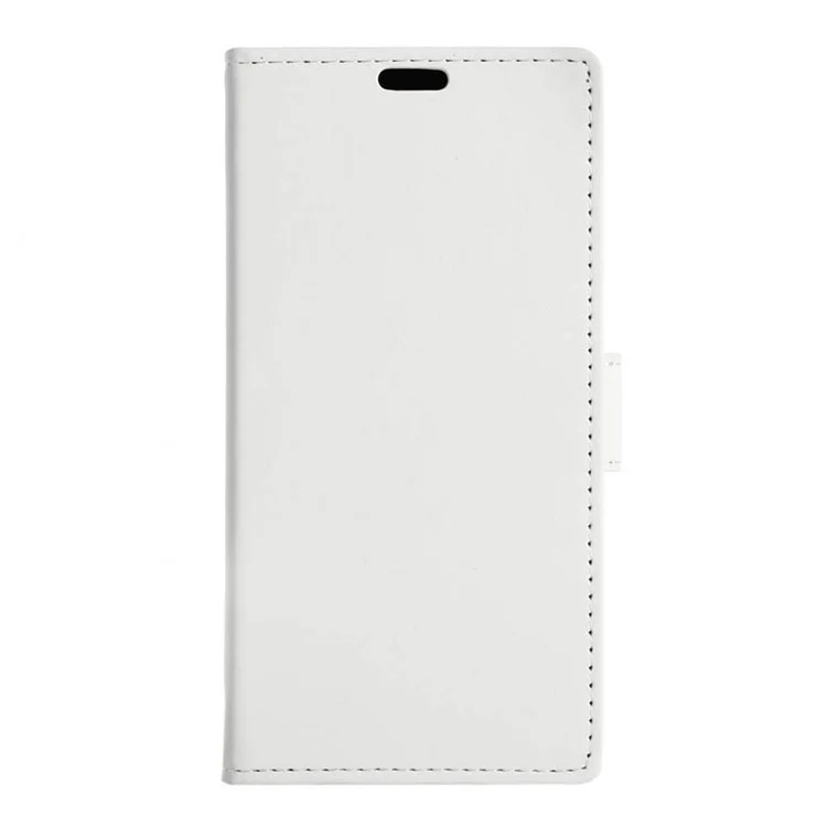 Wallet Leather Stand Cover for Alcatel Dawn 5027 - White