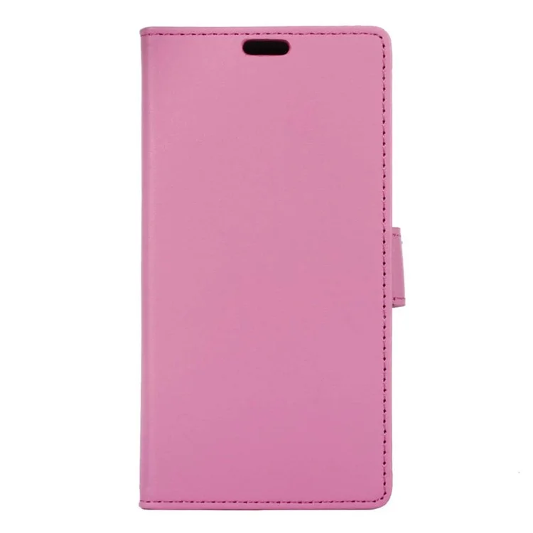 Magnetic Leather Stand Case for Alcatel Dawn 5027 - Rose