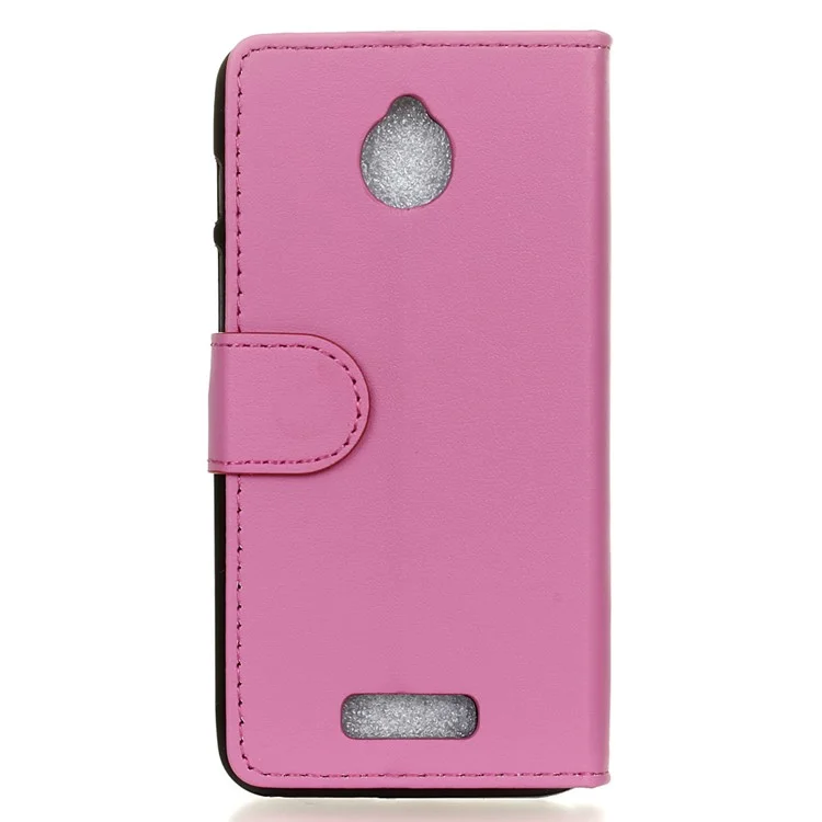 Magnetic Leather Stand Case for Alcatel Dawn 5027 - Rose