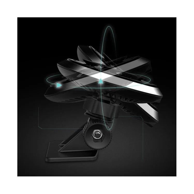 2-in-1 Design Vacuum Sucker Car Mount Holder + Qi Wireless Charger for Samsung LG Nokia - Black