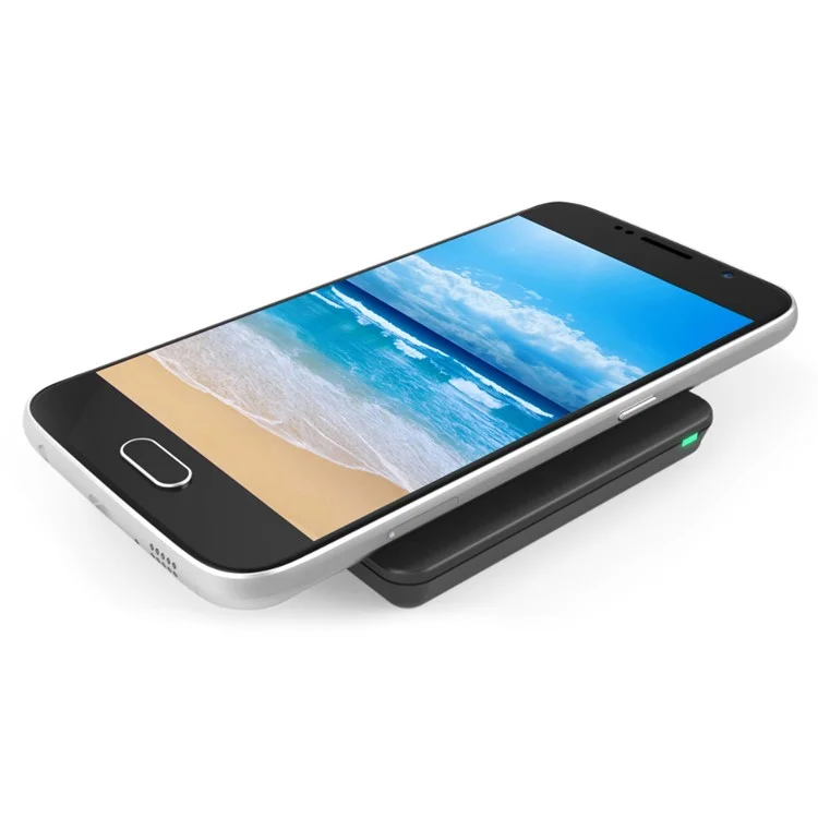 VINSIC Qi Wireless Charger Pad for Samsung Galaxy S7/S7 Edge VSCW109 - Black
