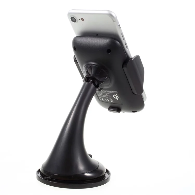 Qi Wireless Charging Car Charger Dock with Suction Cup Mount Holder for Samsung Galaxy S7 Edge, Width: 65-85mm