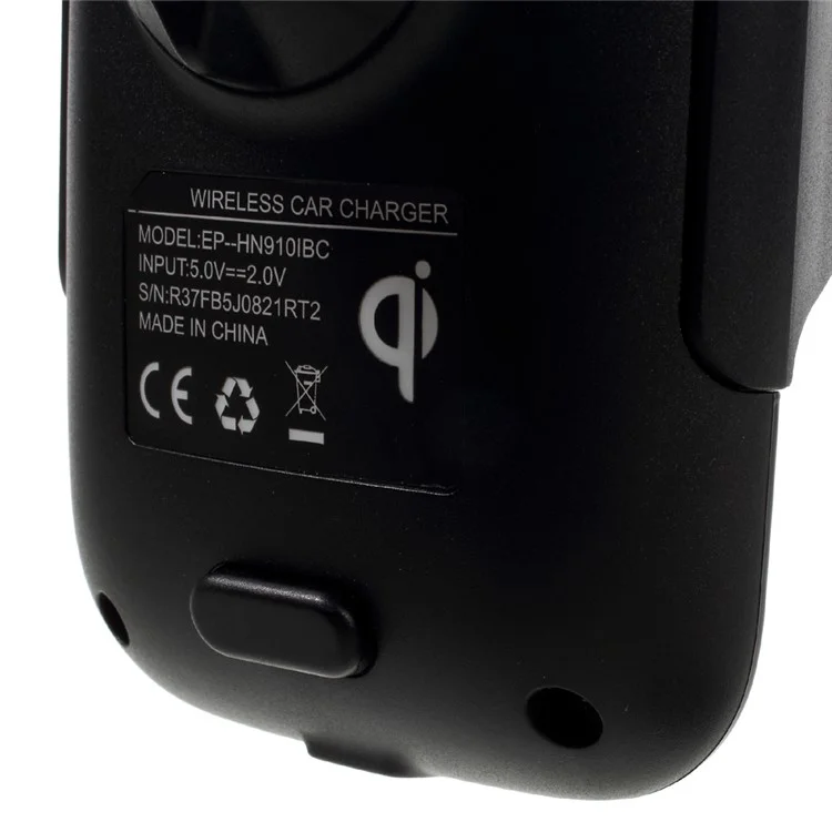 Qi Wireless Charging Car Charger Dock with Suction Cup Mount Holder for Samsung Galaxy S7 Edge, Width: 65-85mm