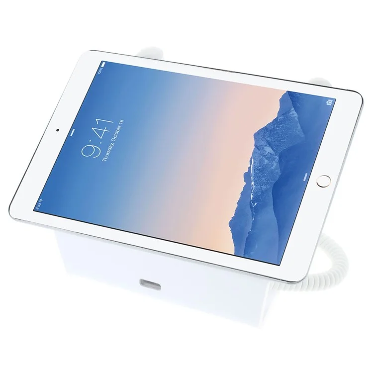 Anti-theft Display Stand Holder Bracket with Alarm Function for Tablet PC (A35) - AU Plug