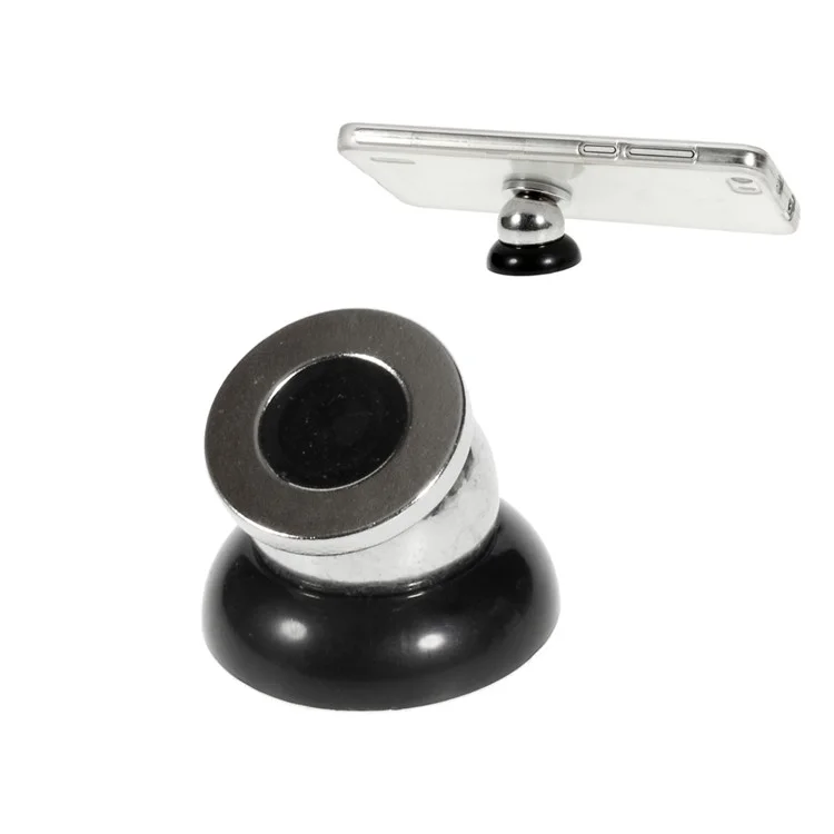 Sphere Shape Magnetic Holder for Smartphones - Black