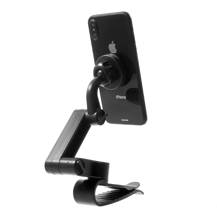 Adjustable Arm Clip Base Universal Magnetic Car Mount Desktop Stand for iPhone 8 / Samsung Galaxy Note 8 Etc