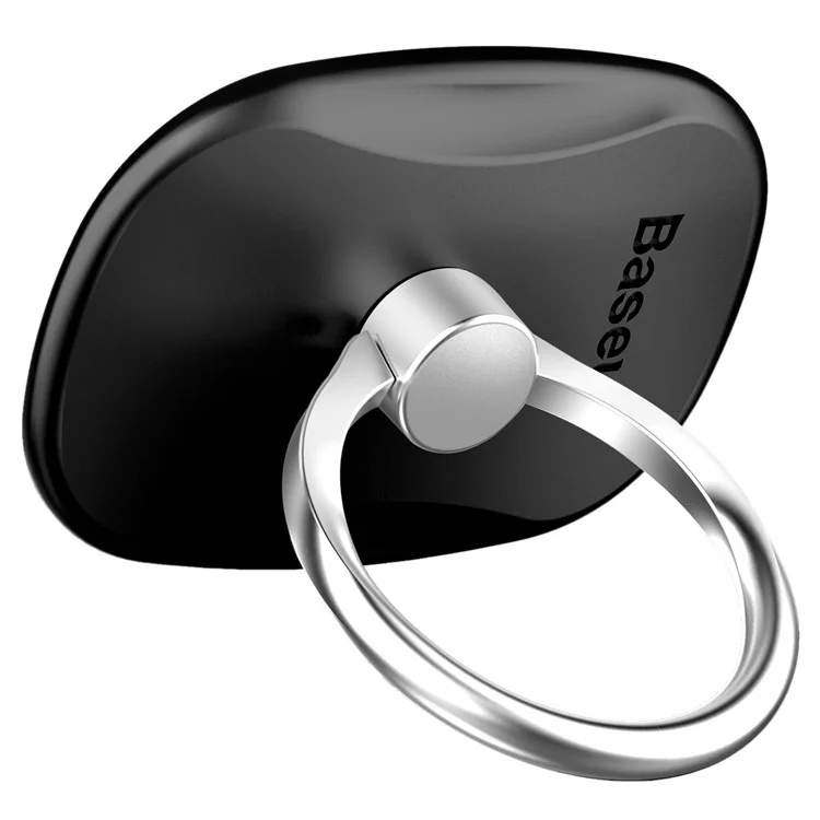 BASEUS Multi-function Smartphone Ring Holder Desktop Mount for iPhone Samsung Sony Etc. - Black