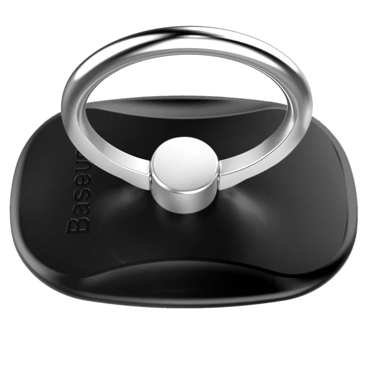 BASEUS Multi-function Smartphone Ring Holder Desktop Mount for iPhone Samsung Sony Etc. - Black