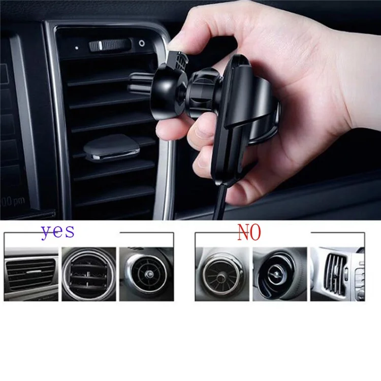 Car Phone Holder Stand Gravity Air Vent Car Mount 360-Degree Rotation Phone Holder Cradle