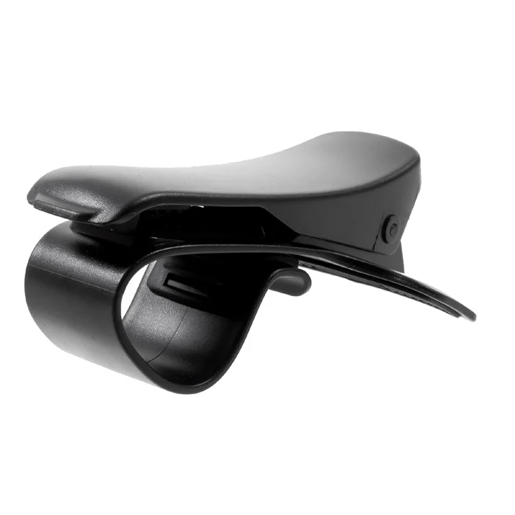 Universal Car Dashboard Flexible Phone Clip Holder Mount for iPhone X/8/8 Plus, Width under 9cm - Black