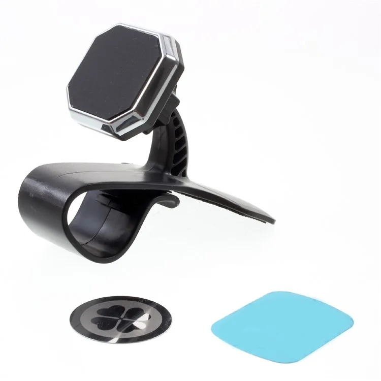 Universal Car Dashboard Magnetic Smartphone Holder Mount for Samsung Note 8/iPhone X etc. - Black