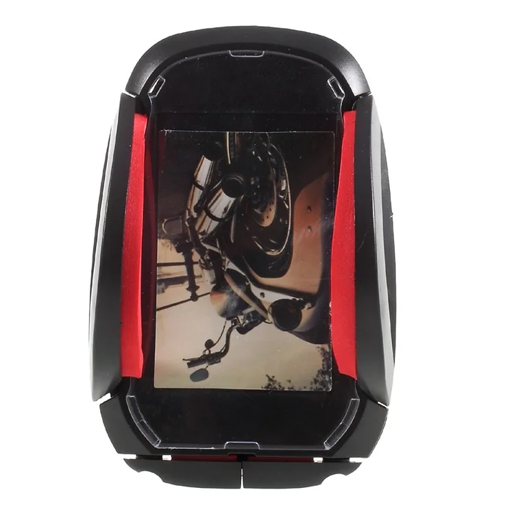 Universal Car Mount Holder for Cellphone/MP3/GPS with Picture Frame, Width: 45-87mm - Red