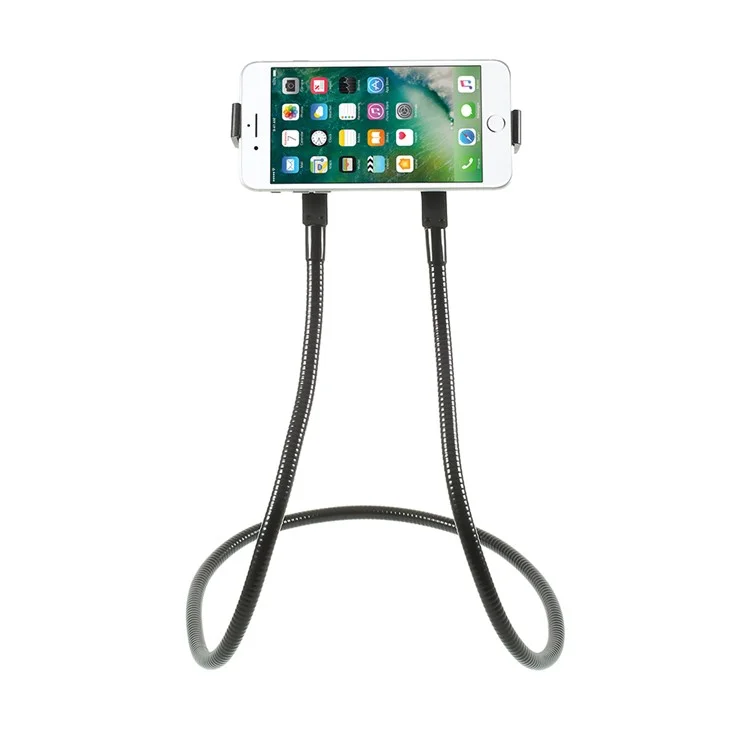 Flexible Long Arm Design Hanging Neck Desktop Cell Phone Mount Holder Lazy Bracket