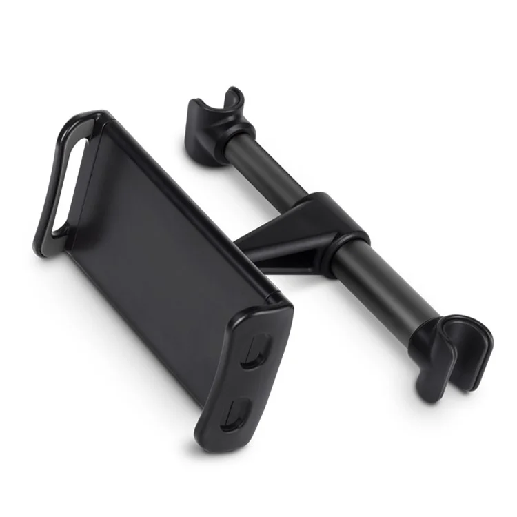 Lenuo CL-26 360 ° Reposacabezas De Coche Giratorio Soporte De La Tableta Del Teléfono Para El IPhone IPad Max Anche 20cm - Negro