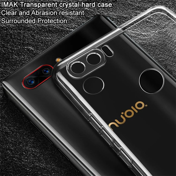 IMAK Crystal Case II Pro for ZTE nubia Z17S Scratch-resistant Clear PC Mobile Phone Case