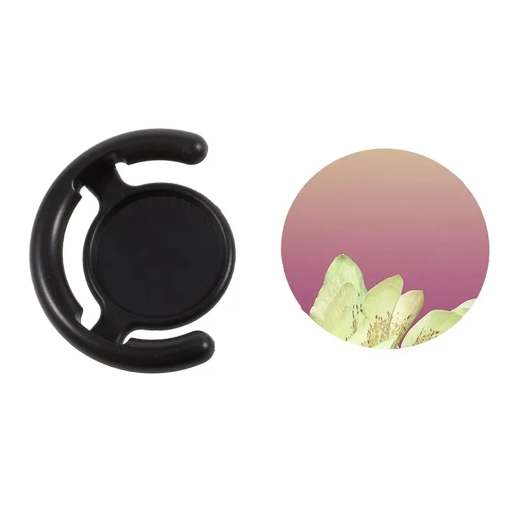 NXE Flower Pattern Mobile Phone Finger Grip Expanding Mount for iPhone Samsung Smartphone - Style A