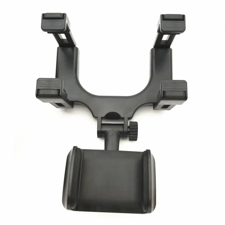 Universal Car Rear View Mirror Mount - Black