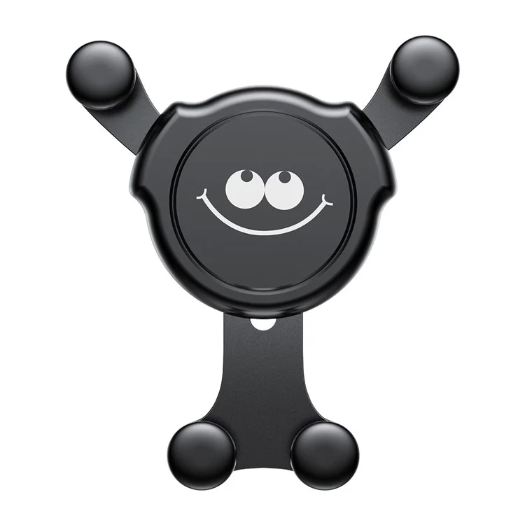 BASEUS Emoji Pattern Gravity Car Air Vent Mount Stand for iPhone Samsung Huawei etc. - Funny Style