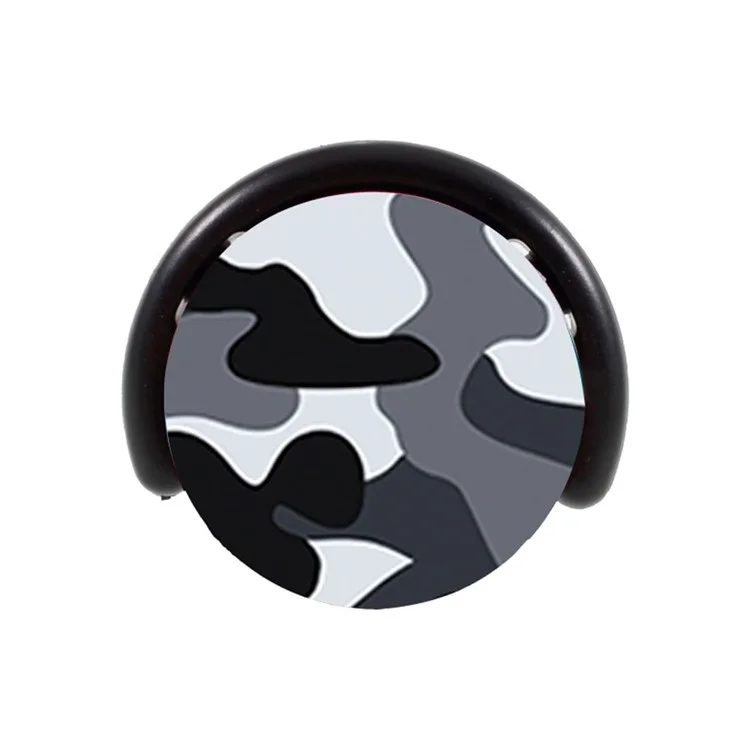 NXE Camouflage Series Finger Grip Expanding Mount for iPhone Samsung Smartphone - Grey