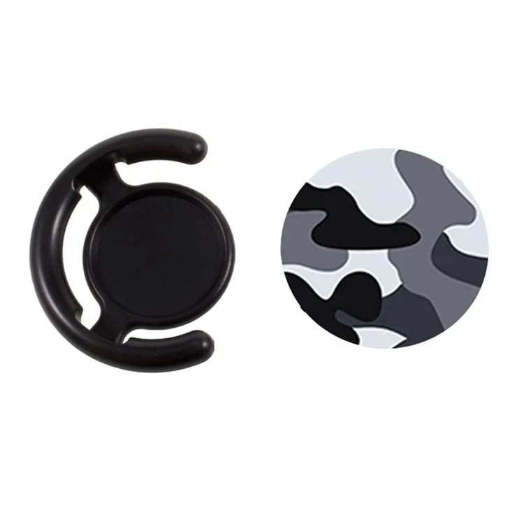 NXE Camouflage Series Finger Grip Expanding Mount for iPhone Samsung Smartphone - Grey