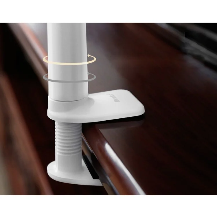BENKS Universal Creative Rotating Phone Holder for iPhone 6 / 4-10.1 inch Phones / Tablets - White