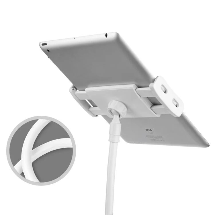BENKS Universal Creative Rotating Phone Holder for iPhone 6 / 4-10.1 inch Phones / Tablets - White