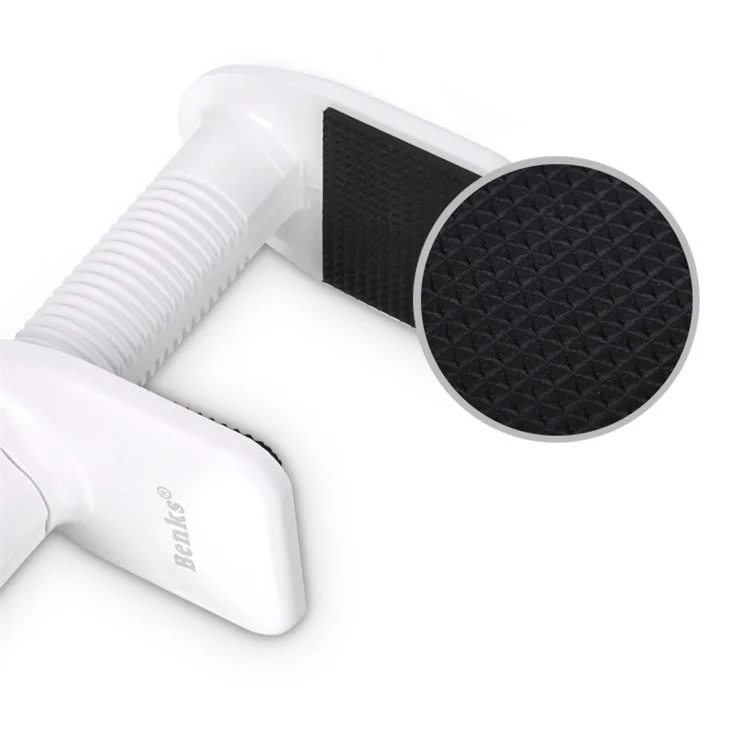 BENKS Universal Creative Rotating Phone Holder for iPhone 6 / 4-10.1 inch Phones / Tablets - White