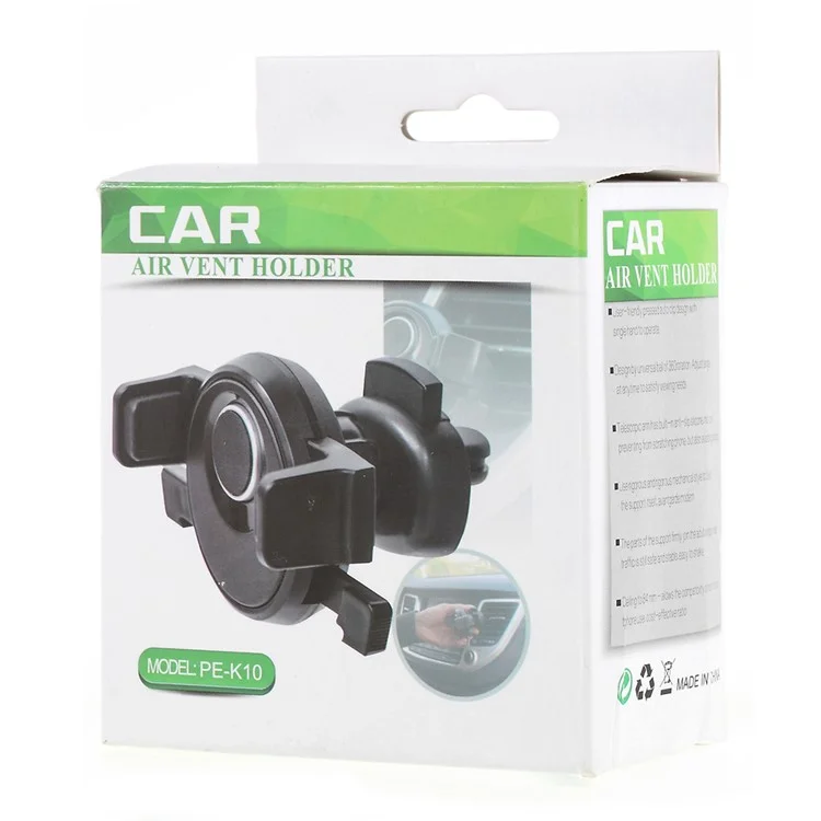 Universal Car Air Vent Mount Holder Stand for iPhone X / Samsung S9, Width: 58-85mm
