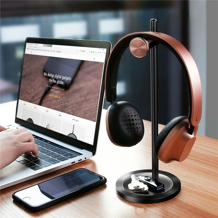 BASEUS Encok DB01 Aluminum Alloy Headphone Holder Bracket
