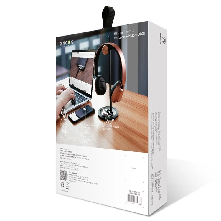 BASEUS Encok DB01 Aluminum Alloy Headphone Holder Bracket
